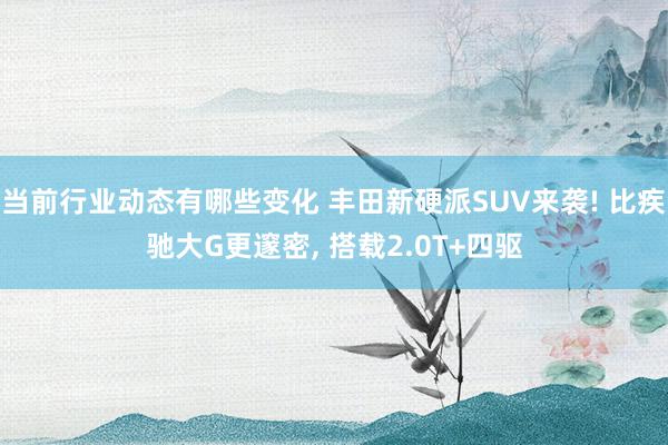 当前行业动态有哪些变化 丰田新硬派SUV来袭! 比疾驰大G更