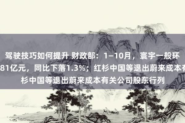 驾驶技巧如何提升 财政部：1—10月，寰宇一般环球预算收入1